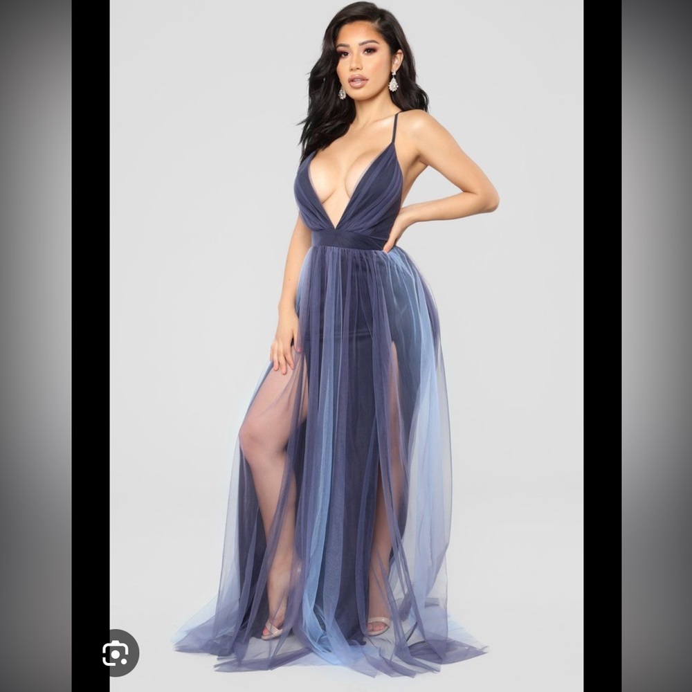 NWT Fashion Nova Sherbet Maxi Dress